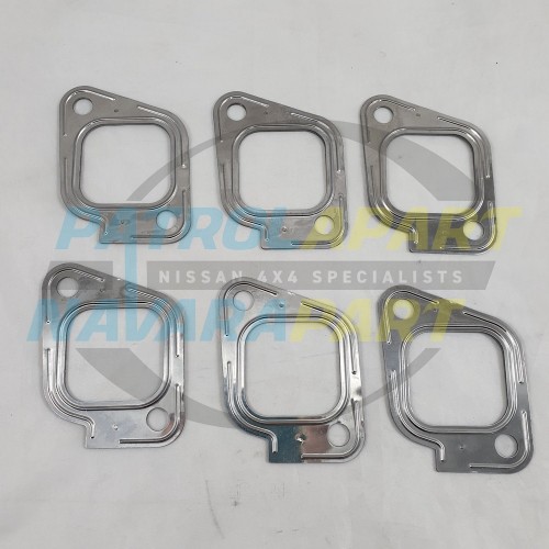 Exhaust Manifold Gasket Set Suit Nissan Patrol Gq Gu Td Td T Td Ti