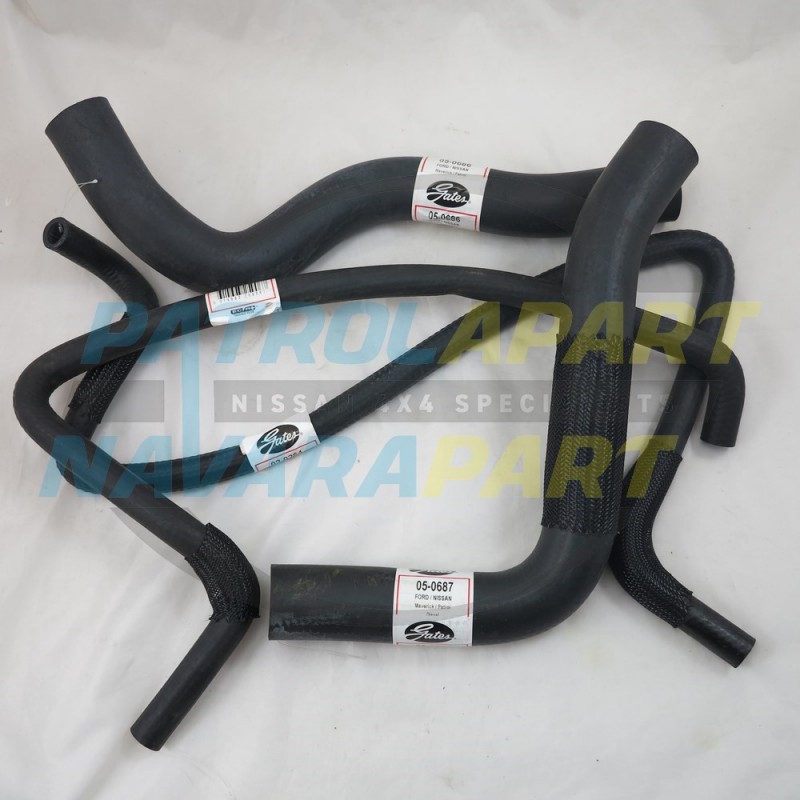 Heater & Radiator Hose Kit for Nissan Patrol GQ Y60 TD42