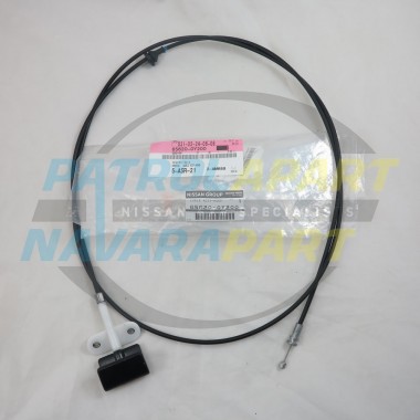 Genuine Nissan Patrol GQ Y60 Bonnet Release Cable