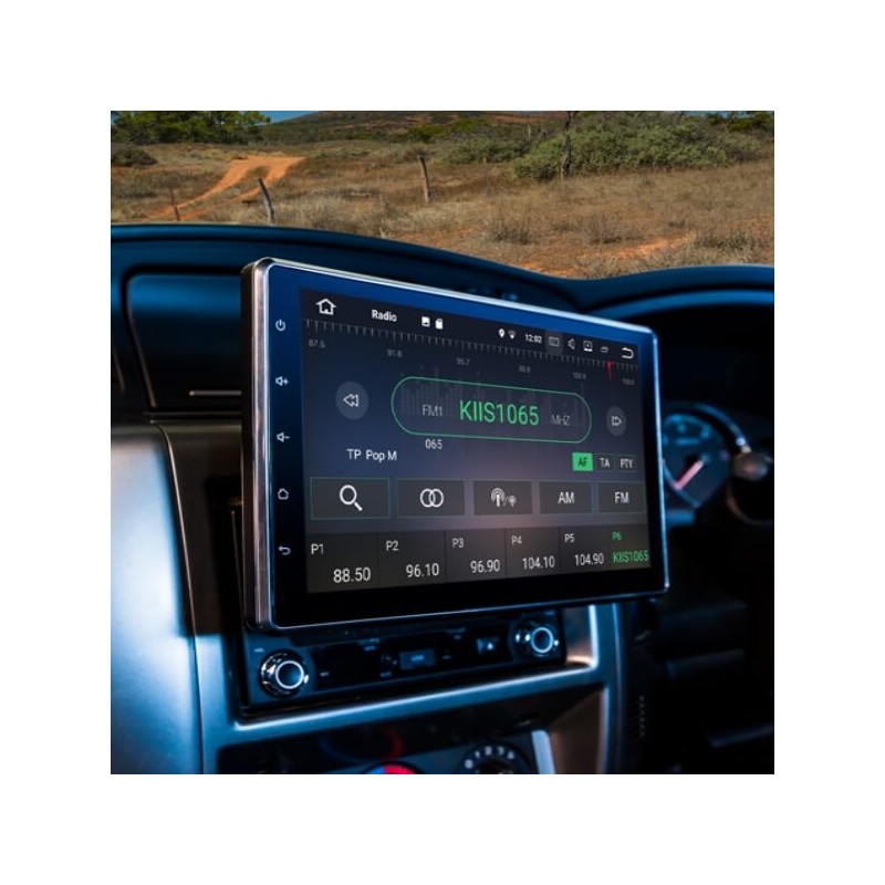 Polaris Universal Maxx 10" Screen GPS Navigation Head Unit with Radio HEMA