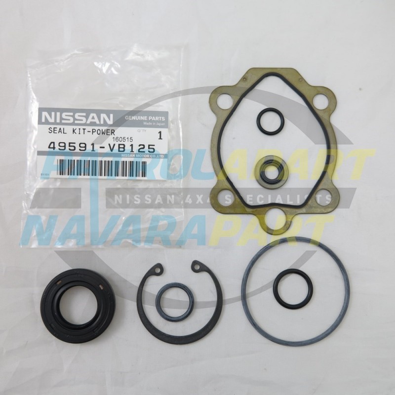 Genuine Nissan Patrol Power Steering Pump Seal Kit GU TB/TD