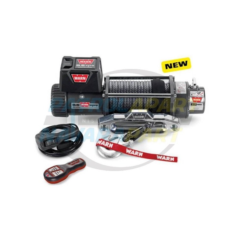 Warn XP9500 Low Mount Winch with Synthetic Rope