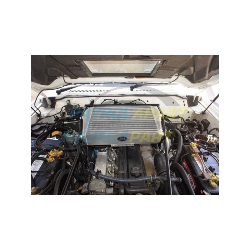 HPD Large 450mm Top Mount Intercooler Kit for Nissan Patrol GU TD42