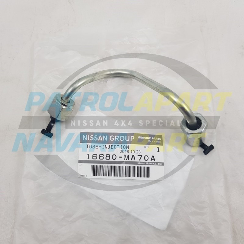 Genuine Nissan Patrol GU ZD30 CR No1 Injector Line Pipe
