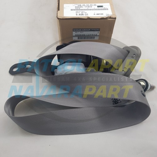 Genuine Nissan Patrol GU UTE LHF Seatbelts Colour Code K
