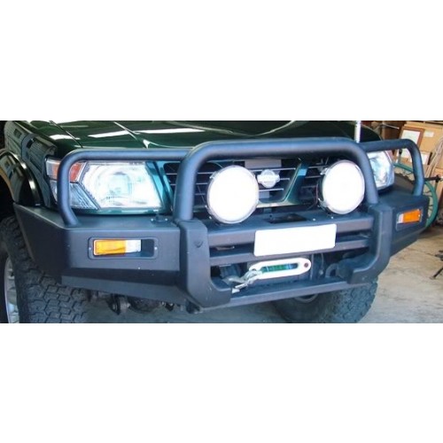 Genuine Nissan Patrol GU Series 13 Winch BullBar suit AirBags
