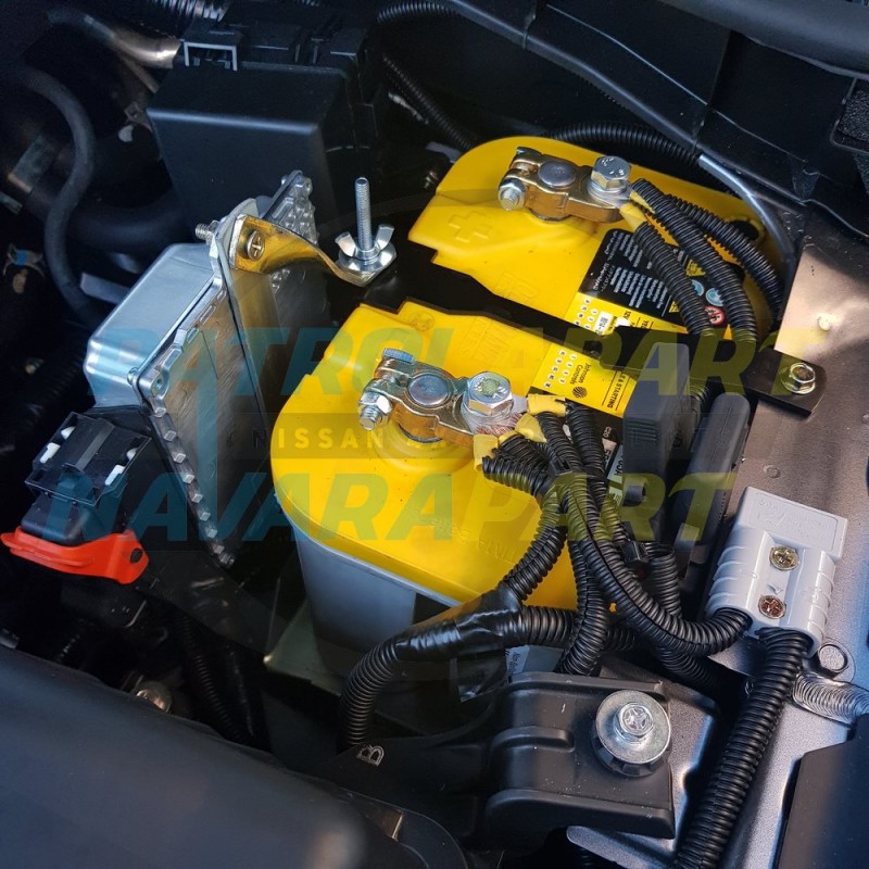 Piranha Dual Battery Tray for Nissan Patrol Y62 V8 5.6L Petrol VK56