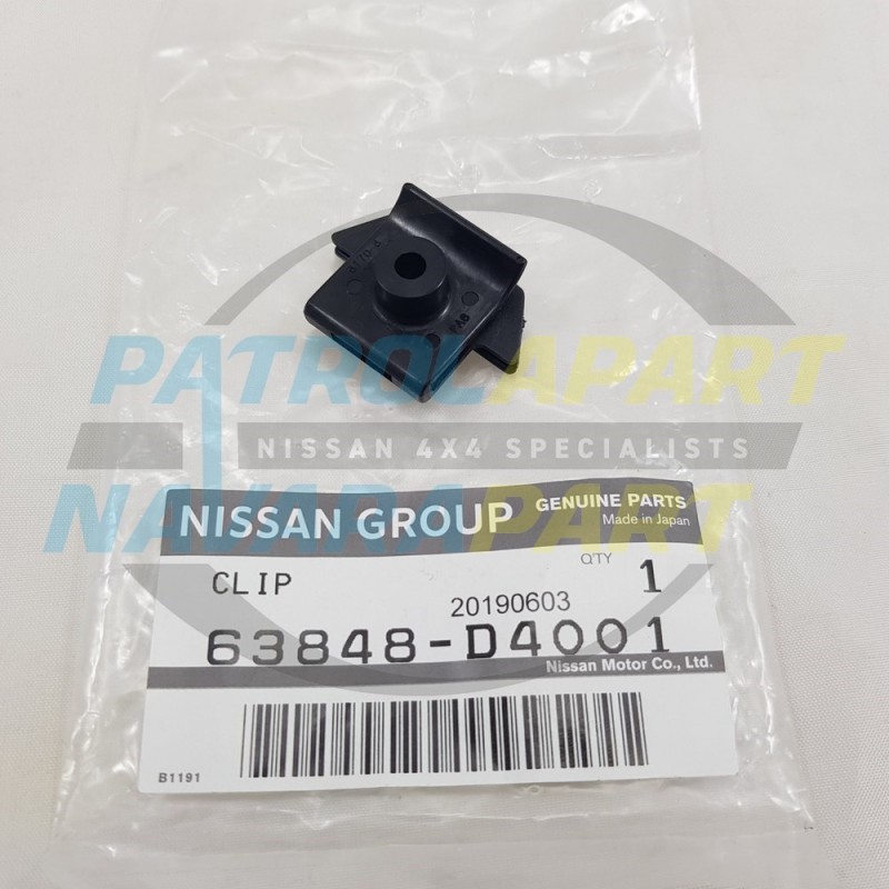 Genuine Nissan Patrol GU Y61 Plastic Guard Liner Outer Grommet Nut
