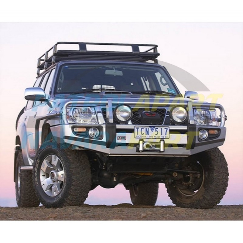 ARB Deluxe Winch Bull Bar Suit Nissan Patrol GU Series 4 with Flares