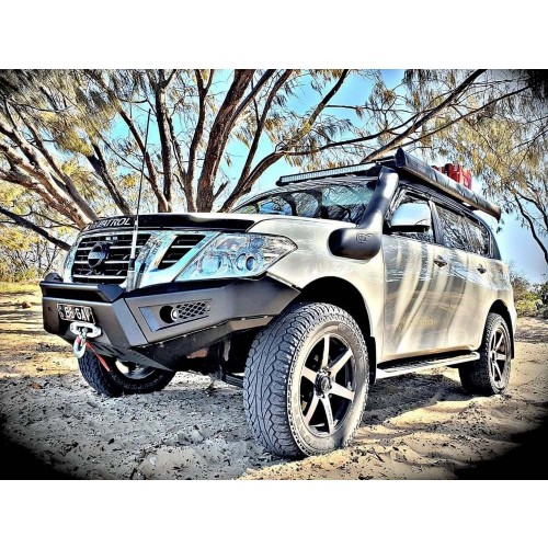 Dash Offroad Predator Bar suit Nissan Patrol Y62 Smooth Satin Black