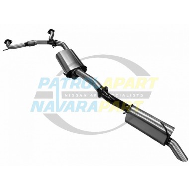 Manta Exhaust for Nissan Patrol Y62 Cat Back Stainless Steel System