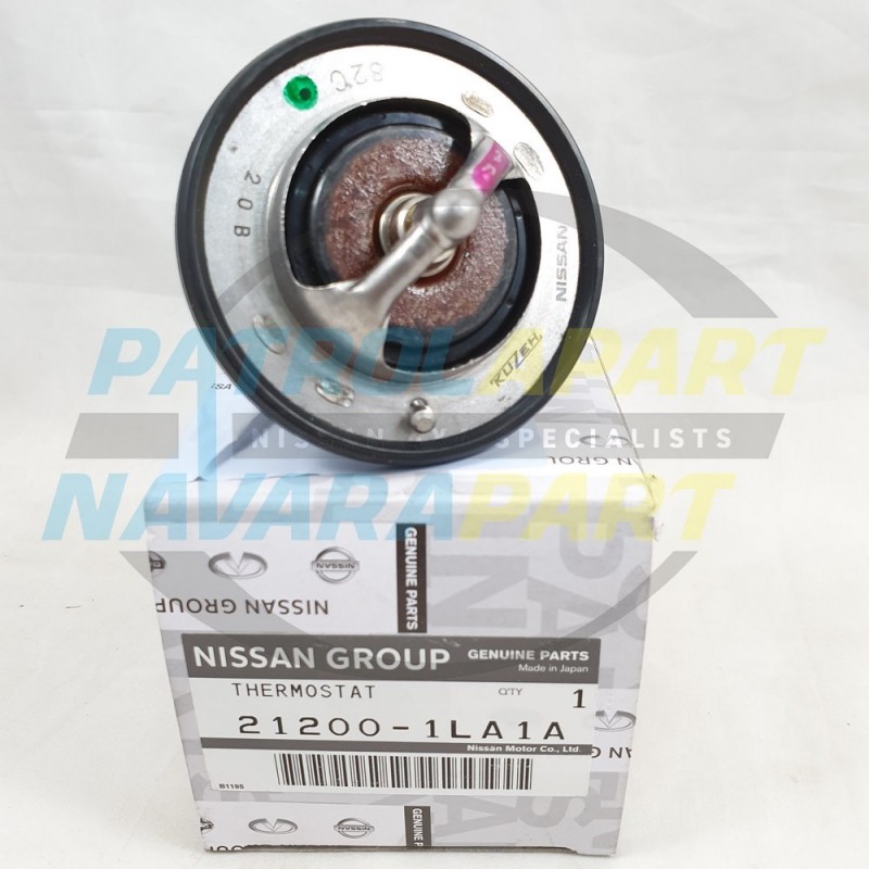 Genuine Nissan Patrol Y62 VK56 Thermostat 82 Degree Series 1-2