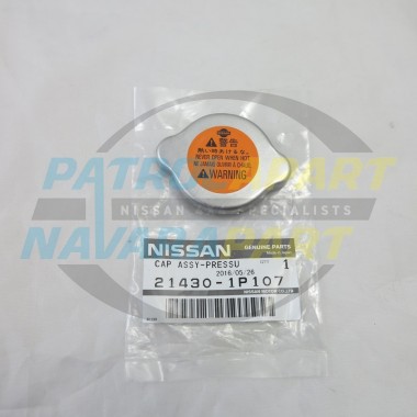 Nissan Patrol GU Y61 Y62 Genuine Radiator Cap Blank