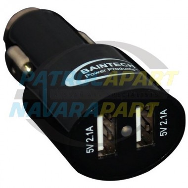 Baintech Ciga Plug Dual USB Car Charger 5V 4.2A TOTAL 2 x 2.1A
