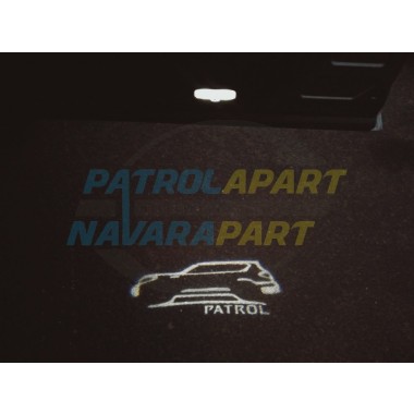 Door Light Illumination Emblem PAIR for Nissan Patrol Y62 WHITE