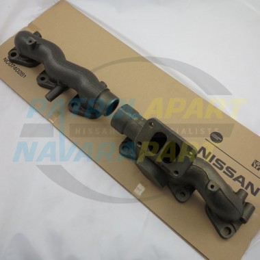 TD42 Turbo Manifold Low Mount Nissan Patrol GU Y61 Genuine