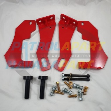 Ontrack 4x4 Recovery Point Pair Suit Nissan Patrol Y62 with TJM Bull Bar