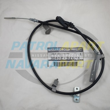 Genuine Nissan Patrol Y62 VK56 Upper Handbrake Cable 07/2013 onwards