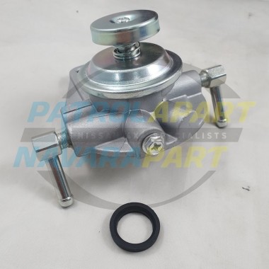 Lift Pump Fuel Primer Assembly Suit Nissan Patrol GU TD42 & RD28 with 8mm fittings