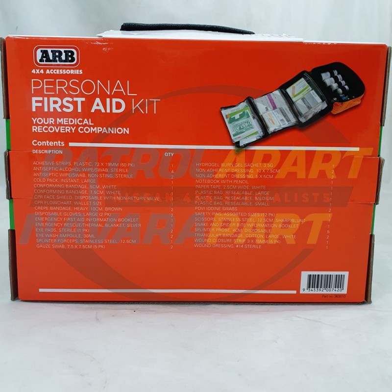 ARB Personal First Aid Kit Hi-Vis for Home Camping 4WDing Outdoors
