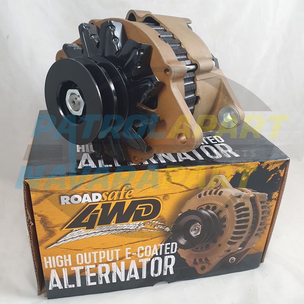 Alternator High Output ECoated 12V 100Amp Suits Nissan Patrol GQ TD42