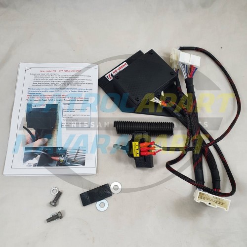 KO Gear Rear Diff Lock Override System V2 for Nissan Patrol Y62