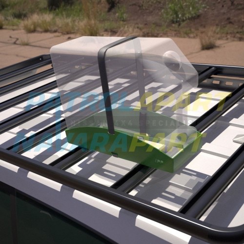 Wedgetail Roof Rack Accessory Jerry Can Holder in Black