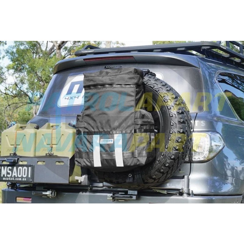 MSA 4x4 Removable Rear Wheel Bag for Recovery Gear *New Model*