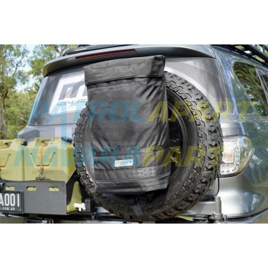 MSA Rear Wheel Rubbish Bin suits Nissan Patrol GQ GU Y62 Toyota NEW MODEL