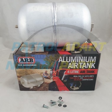 ARB 4L Alloy Air Tank with 2 Fittings for High Output Compressors / Tyre Inflation