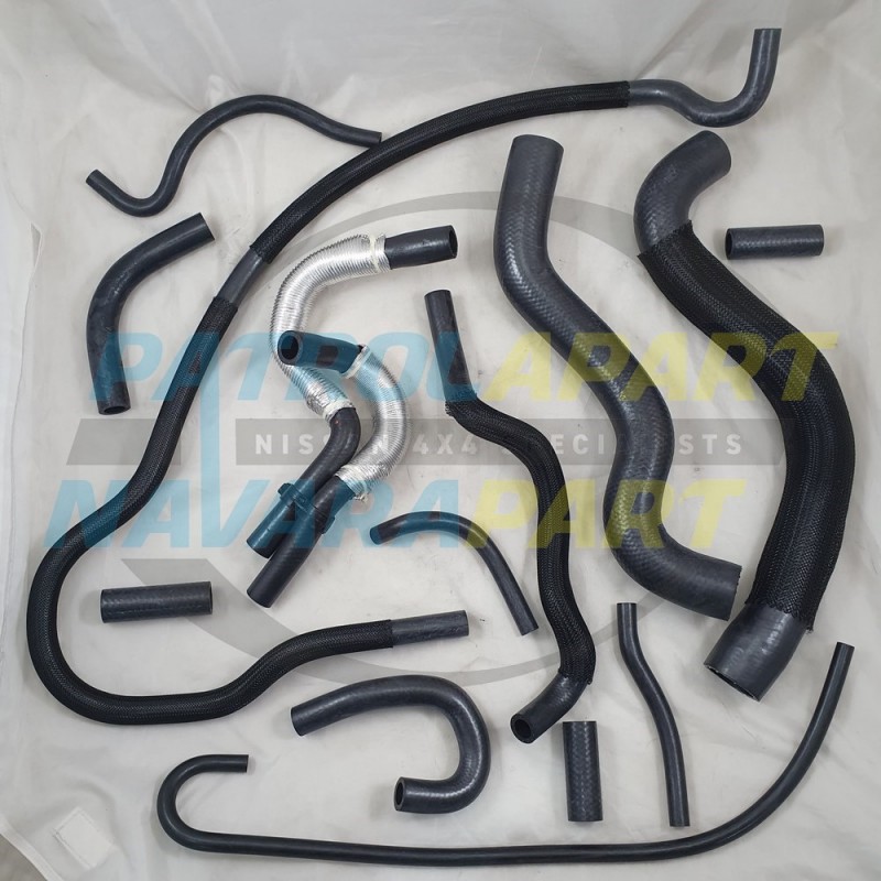 Heater & Radiator Cooling Hose kit for Nissan Patrol GU Y61 with ZD30 CR