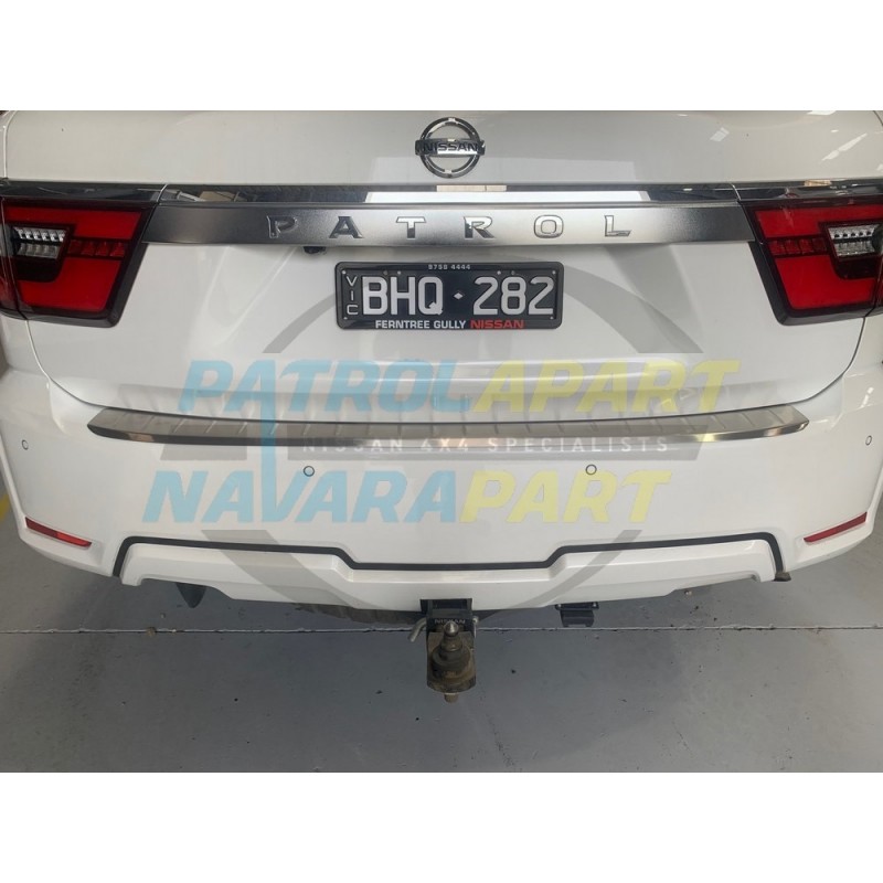 Rear Bumper Scuff Plate Protector for Nissan Patrol Y62 Series 5