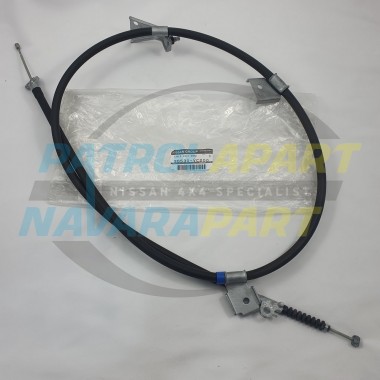 Genuine Nissan Patrol GU TB48 RH Lower Handbrake Cable Assembly