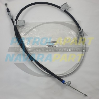 Genuine Nissan Patrol GU TB48 LH Lower Handbrake Cable Assembly