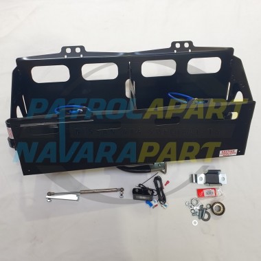 OZBAR Left Hand Side Double Jerry Can Holder for Nissan Patrol Y61