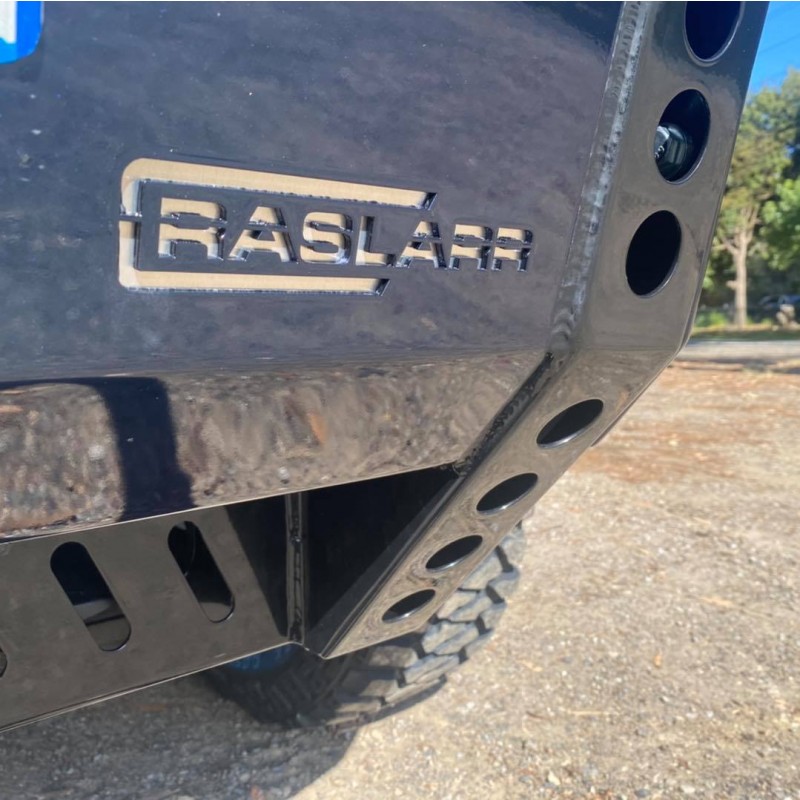 Raslarr Bullbar with Recovery Points for Nissan Patrol Y62 Series 5 Models - BLACK