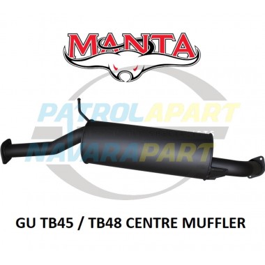 Exhaust Centre Section With Muffler Suit Nissan Patrol GU Y61 TB45 TB48