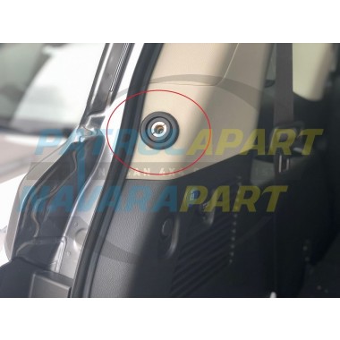 Rear Quarter Air Outlet Bracket Kit with Template for Nissan Patrol Y62