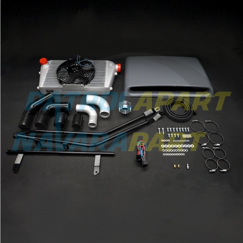 HPD Complete Intercooler Kit 450mm x 300mm for Nissan Patrol GQ TD42