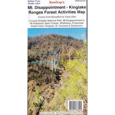 Mt Disappointment - Kinglake Ranges Forest Activity Rooftop Map