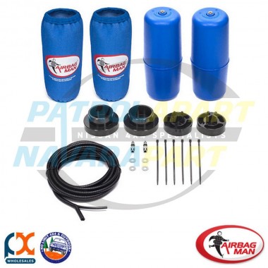 Air Bag Man High Pressure Kit extended Bag for Nissan Patrol Y62 with HBMC Suspension 50mm Lift