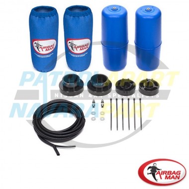 Air Bag Man High Pressure Kit for Nissan Patrol Y62 with HBMC Suspension 40-50mm Lift