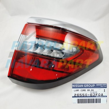 Genuine Nissan Patrol Y62 Wagon RH Body LED Tail Light S5