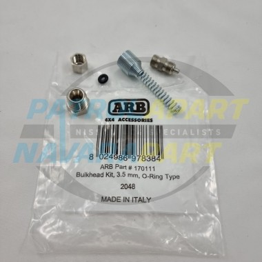 ARB Airlocker Diff Lock Bulkhead fitting Kit 3.5mm O-Ring Type