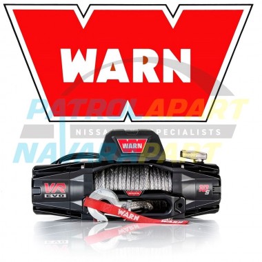Warn VR EVO 10-S Winch 27m x 9.5mm Synthetic Rope IP68 2in1 Remote