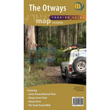 Meridian Map Otways 4WD Touring Guide 3rd Edition