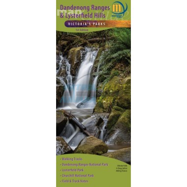 Meridian Map Dandenong Ranges & Lysterfield Hills 1st Edition