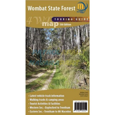 Meridian Map Wombat State Forest 4WD 5th Edition 2021