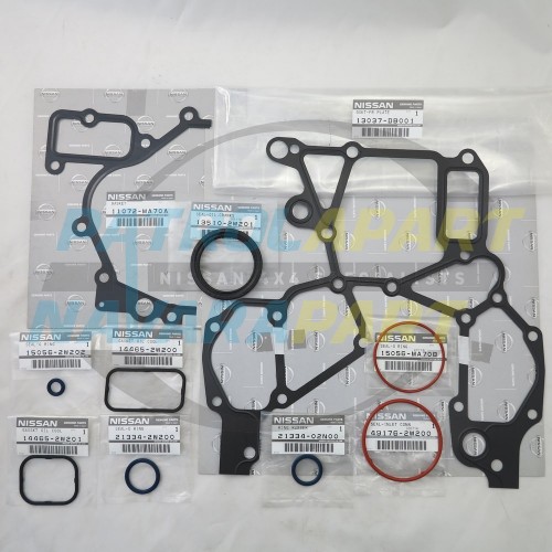 Genuine Nissan Timing Cover Gasket Set Suit ZD30CR