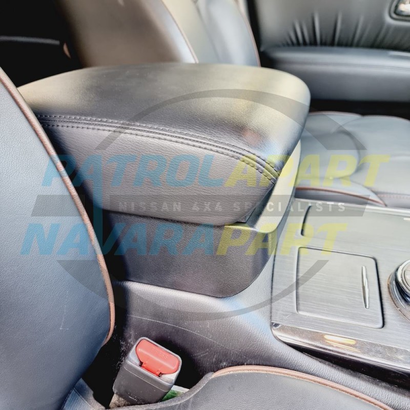 Raised Centre Console High Lid Sliding Extended suits Nissan Patrol Y62